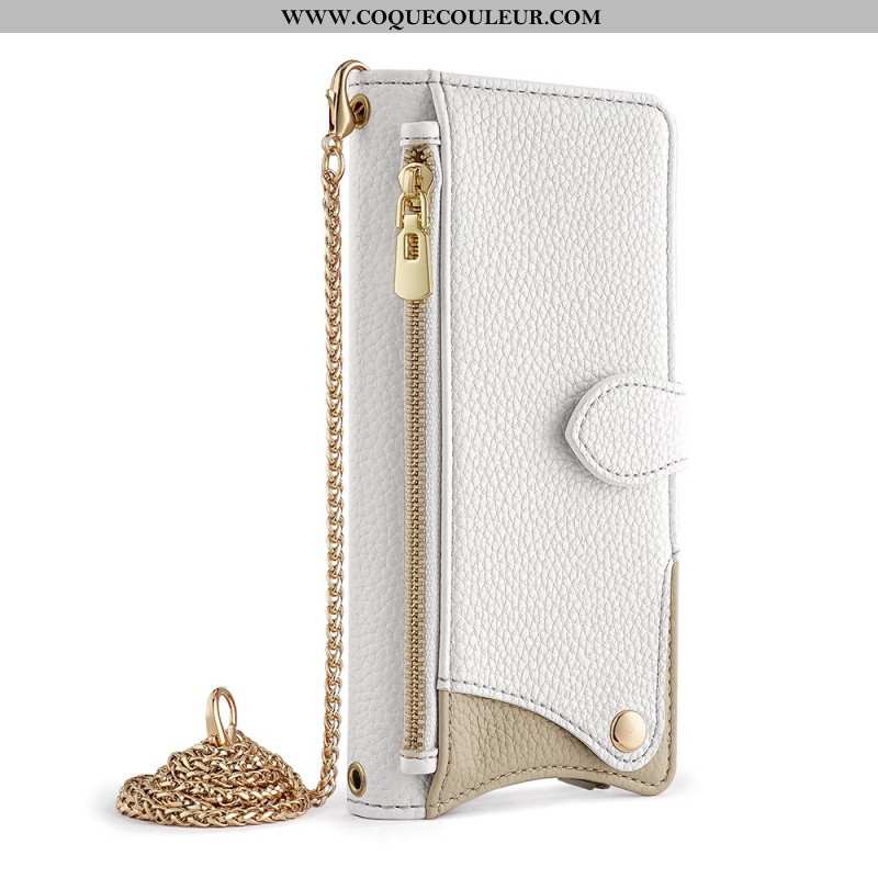 Housse Huawei Pura 80 Portefeuille avec Chaîne