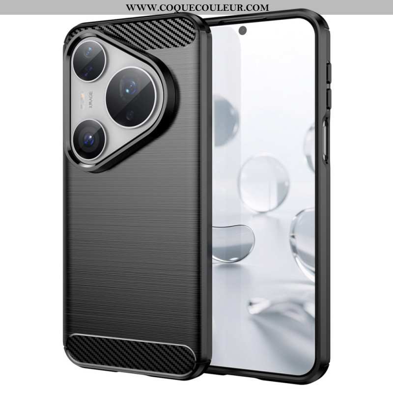 Coque Huawei Pura 80 Pro / 80 Ultra Fibre Carbone Brossée