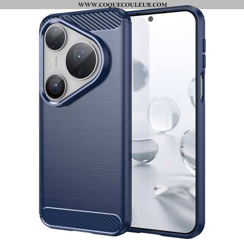 Coque Huawei Pura 80 Pro / 80 Ultra Fibre Carbone Brossée
