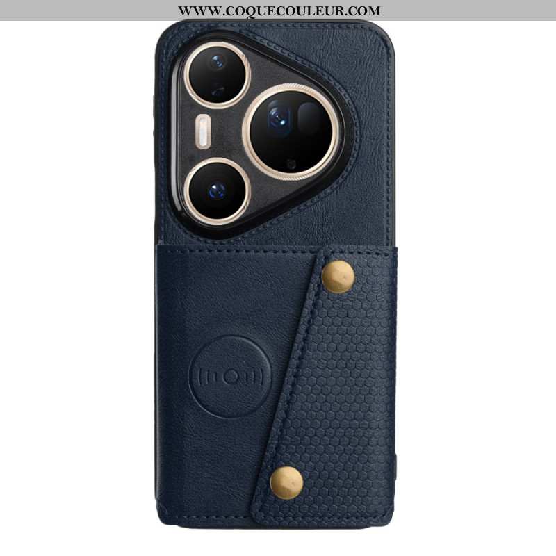 Coque Huawei Pura 80 Ultra Effet Cuir Porte-Cartes