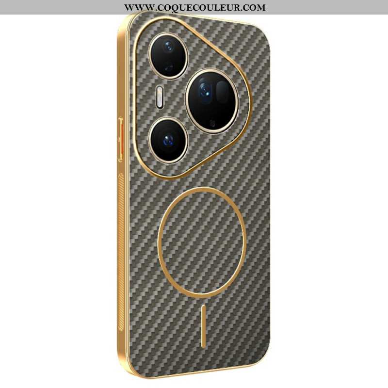 Coque Huawei Pura 80 Ultra Texture Fibre Carbone