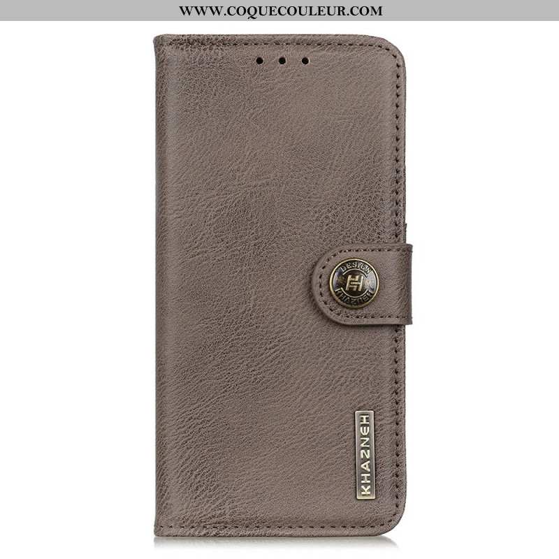 Housse OnePlus 13 Cuir Vintage KHAZNEH