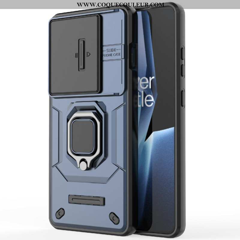 Coque OnePlus 13R Ring Résistante avec Protecteur Caméra