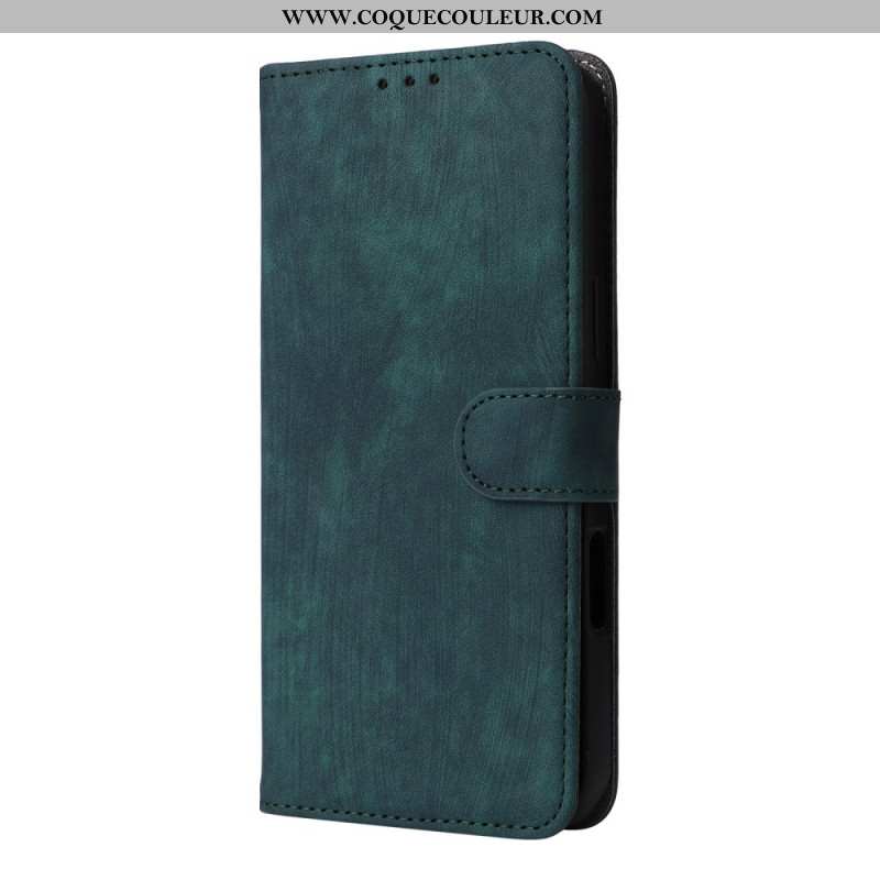 Housse OnePlus 13R Blocage RFID Effet Cuir à Lanière