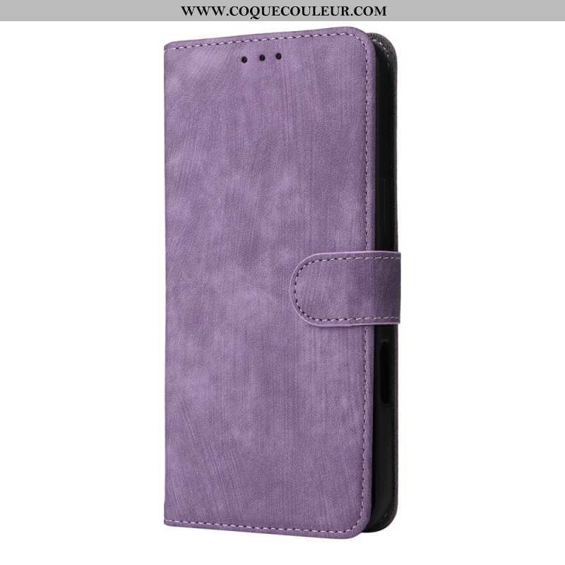 Housse OnePlus 13R Blocage RFID Effet Cuir à Lanière