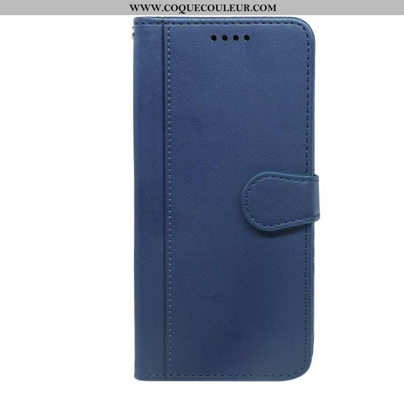 Housse OnePlus 13R 5G Double Porte-Cartes à Lanière