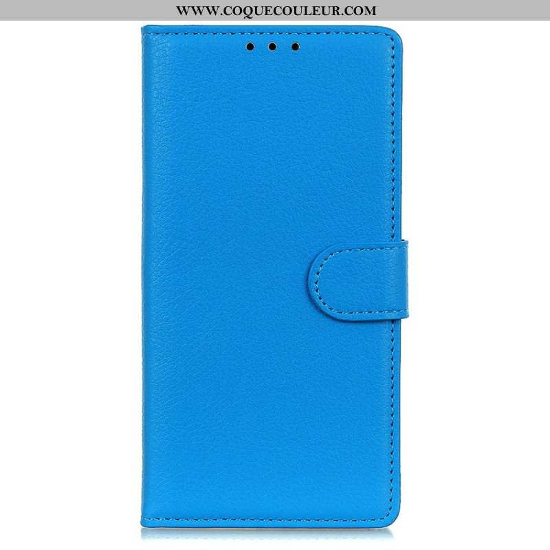 Housse OnePlus 15 Simili Cuir Traditionnel