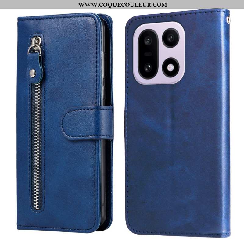 Housse OnePlus 15 Poche Zippée