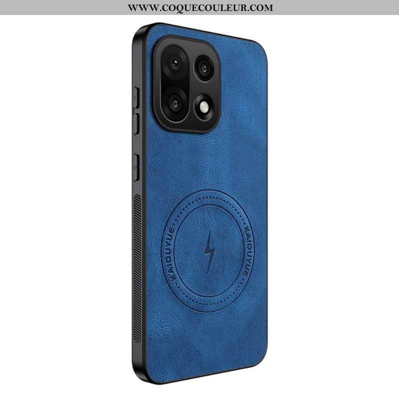 Coque OnePlus 15 MagSafe Effet Cuir