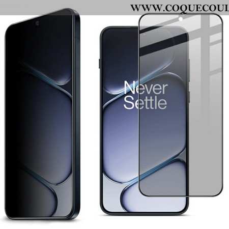 Protection en Verre Trempé Anti-Espion pour Écran OnePlus 15R (déverrouillage par empreinte)