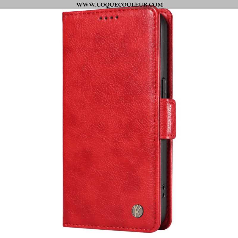 Flip Cover OnePlus Nord 4 Simili Cuir Litchi YIKATU