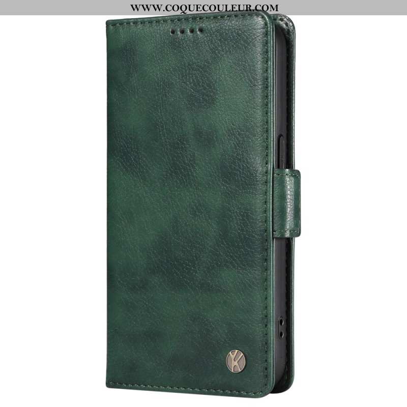 Flip Cover OnePlus Nord 4 Simili Cuir Litchi YIKATU