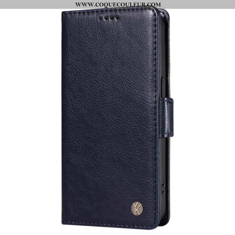 Flip Cover OnePlus Nord 4 Simili Cuir Litchi YIKATU