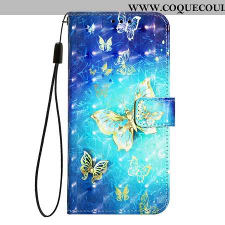 Housse OnePlus Nord 4 Papillons Dorés
