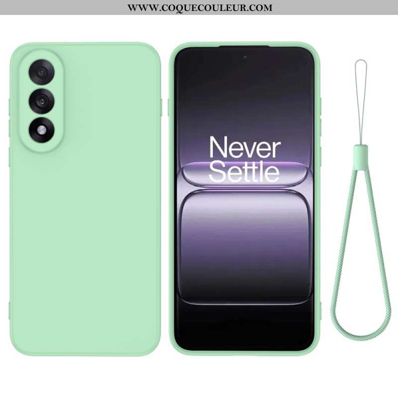 Coque OnePlus Nord 5 Silicone Liquide à Lanière