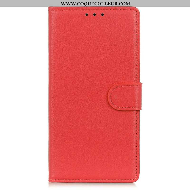 Housse OnePlus Nord 5 Simili Cuir Traditionnel