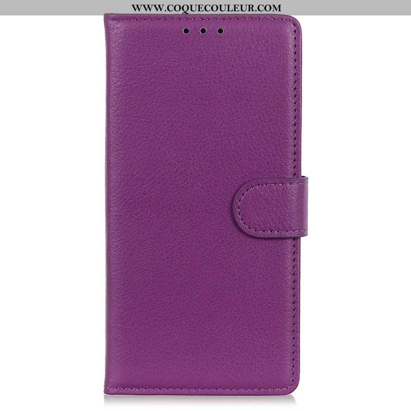 Housse OnePlus Nord 5 Simili Cuir Traditionnel