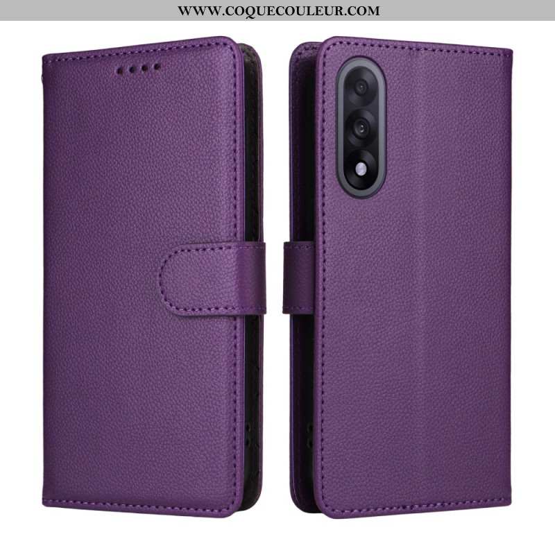 Housse OnePlus Nord 5 Effet Cuir