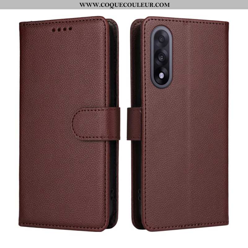 Housse OnePlus Nord 5 Effet Cuir