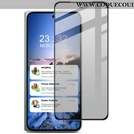 Protection en Verre Trempé Anti-Espion pour Écran Avant Oppo Find N3 / OnePlus Open IMAK