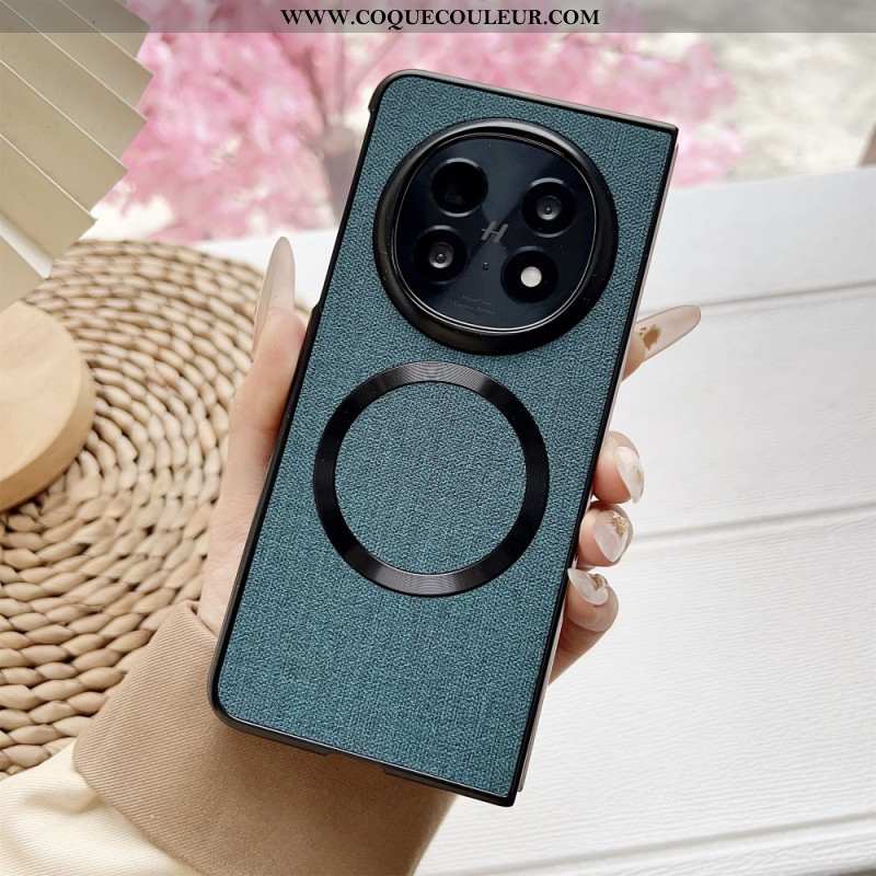 Coque Oppo Find N5 5G Compatible MagSafe Tissu