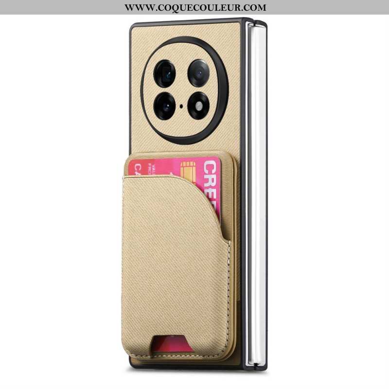 Coque Oppo Find N5 Magnétique avec Support et Pochette Détachable