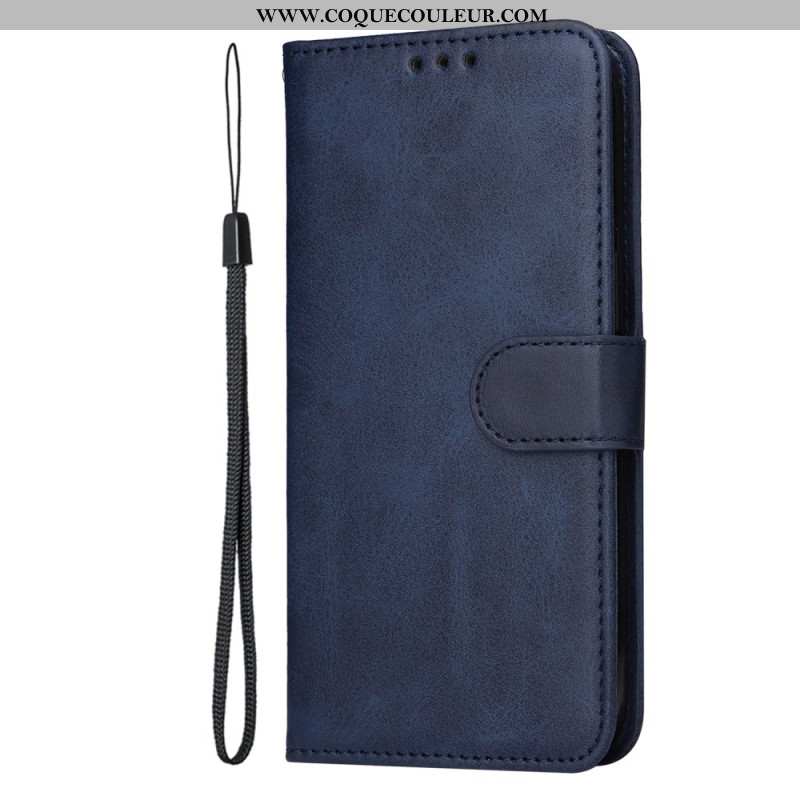 Housse Oppo Find X8 Simili Cuir à Lanière