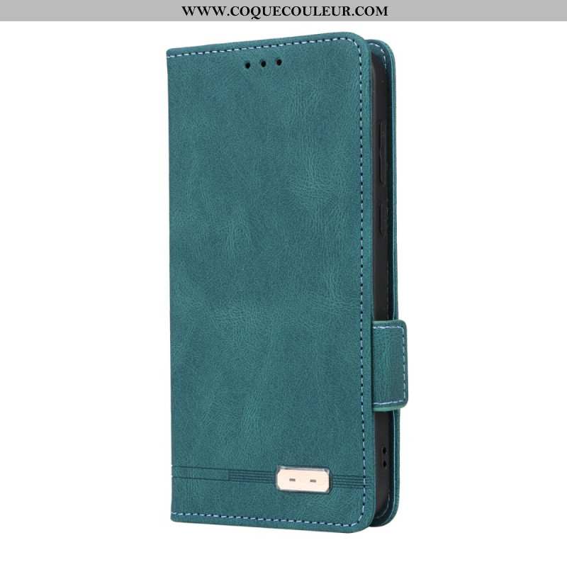 Housse Oppo Find X8 Effet Daim Vintage