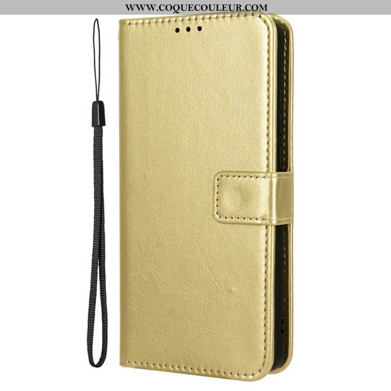 Housse Oppo Find X8 Simili Cuir Flashy