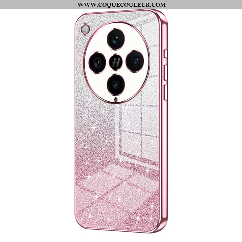 Coque Oppo Find X8 Pro Dégradé Paillettes