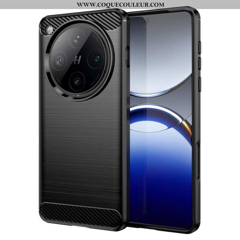Coque Oppo Find X8 Pro Fibre Carbone Brossée