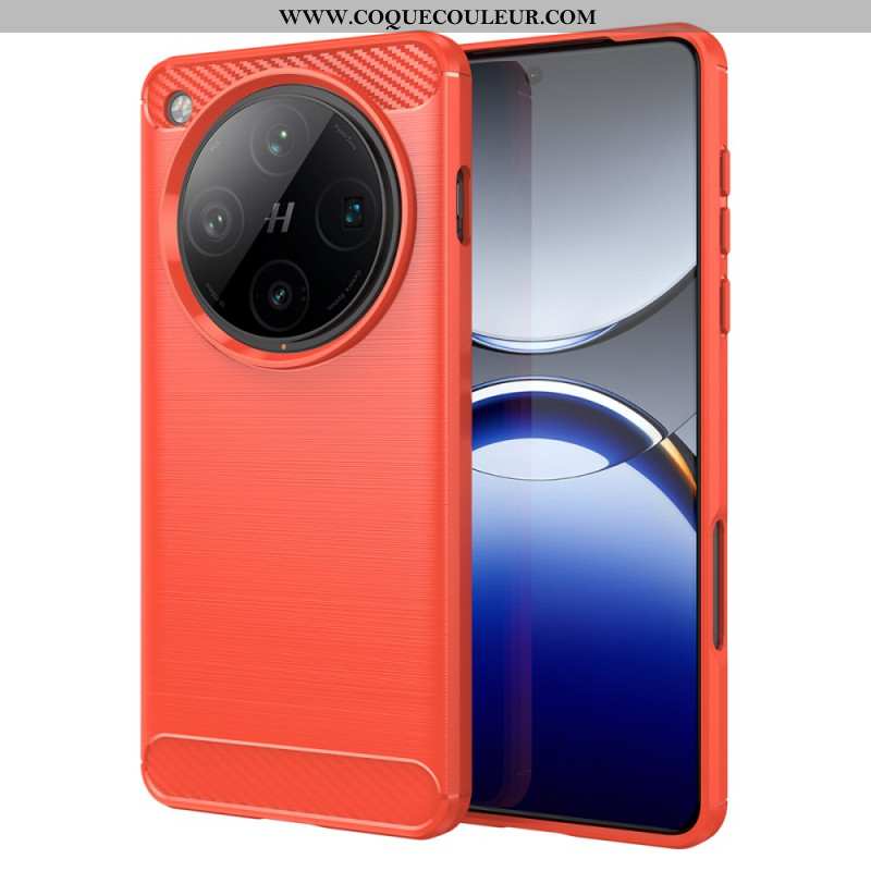 Coque Oppo Find X8 Pro Fibre Carbone Brossée