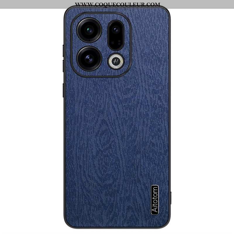 Coque Oppo Find X9 5G Texture Bois