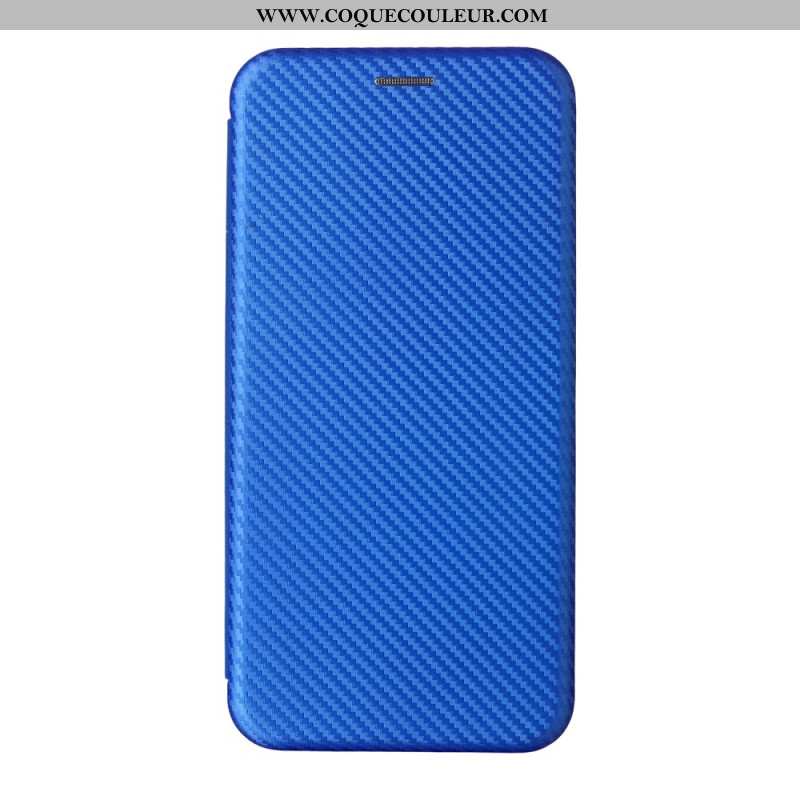 Flip Cover Oppo Find X9 5G Texture Fibre de Carbone