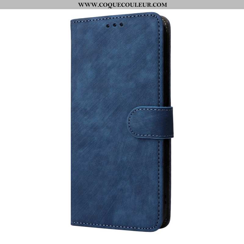 Housse Oppo Find X9 5G Effet Daim à Lanière