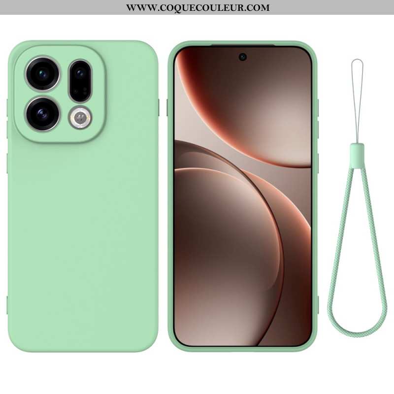 Coque Oppo Find X9 5G Silicone Liquide