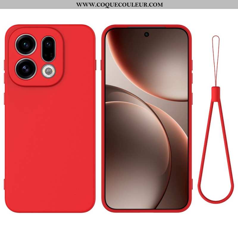 Coque Oppo Find X9 5G Silicone Liquide