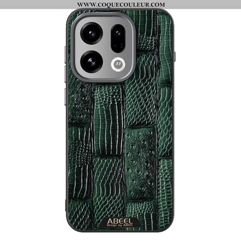 Coque Oppo Find X9 5G MagSafe avec Texture Micro-Gaufrée ABEEL