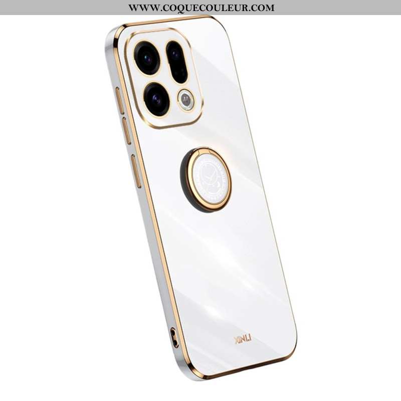Coque Oppo Find X9 5G Anneau-Support XINLI