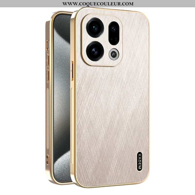Coque Oppo Find X9 5G Effet Cuir KADEM