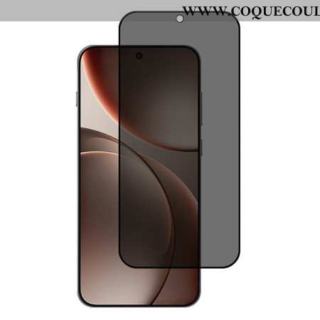 Protection en Verre Trempé Anti-Espion pour Écran Oppo Find X9 5G