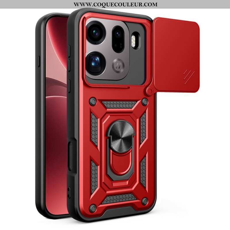 Coque Oppo Find X9 Pro 5G Protection Caméra Coulissante et Support