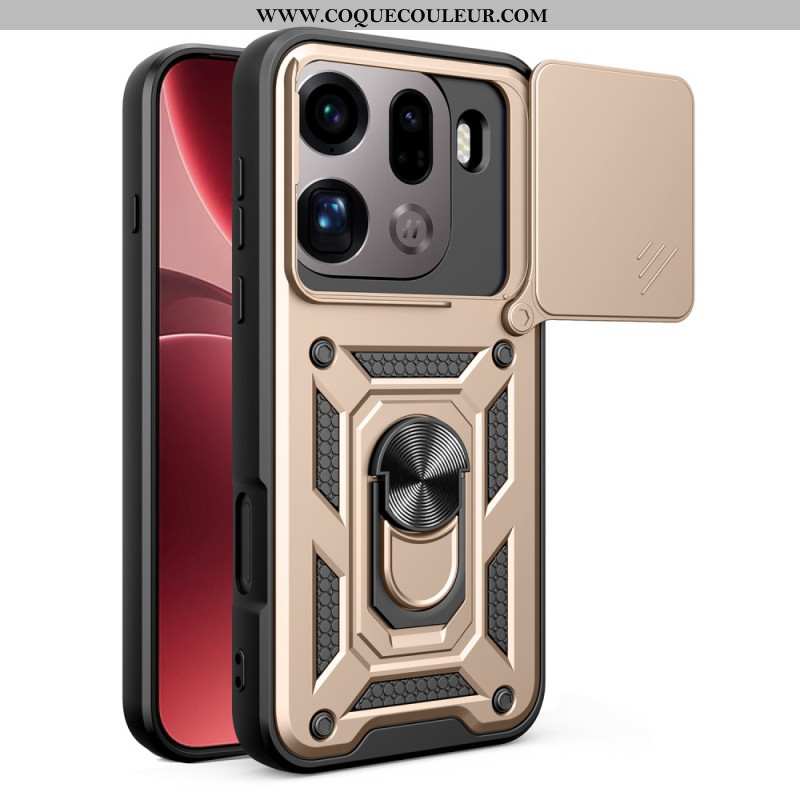 Coque Oppo Find X9 Pro 5G Protection Caméra Coulissante et Support
