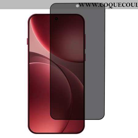 Protection en Verre Trempé Anti-Espion 180 pour Écran Oppo Find X9 Pro 5G