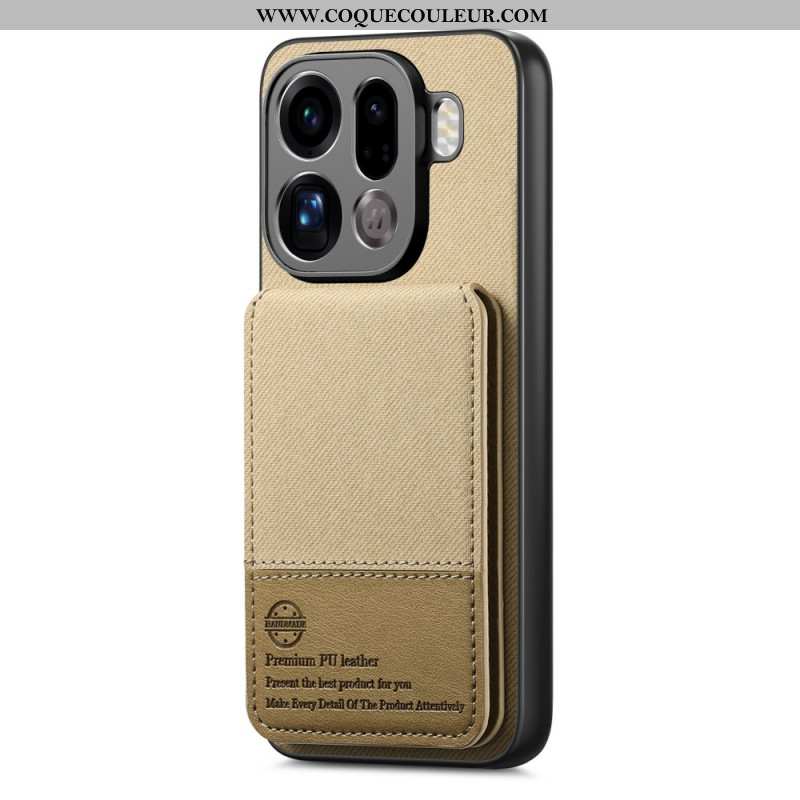 Coque Oppo Find X9 Pro 5G Porte-Cartes et Protection RFID