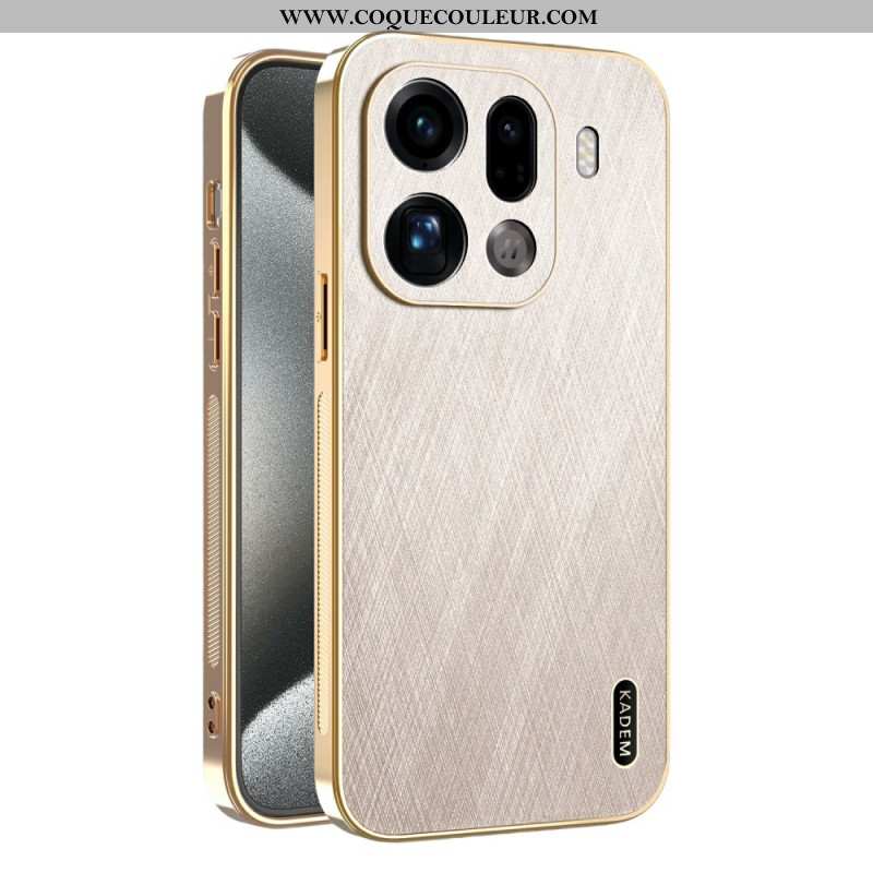 Coque Oppo Find X9 Pro 5G Effet Cuir KADEM