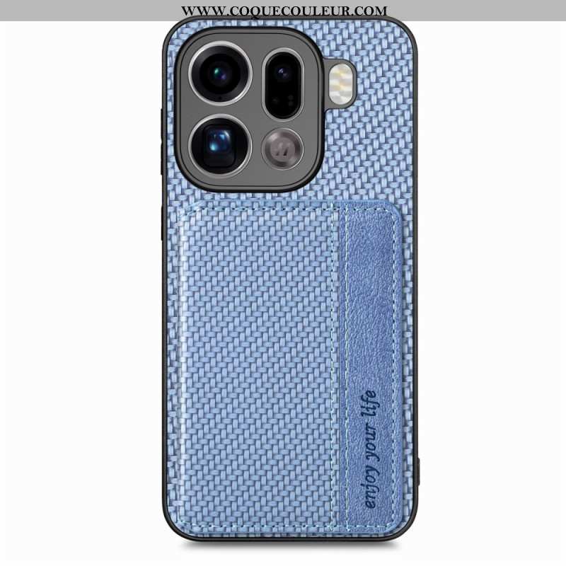 Coque Oppo Find X9 Pro 5G Porte-Cartes et Protection RFID