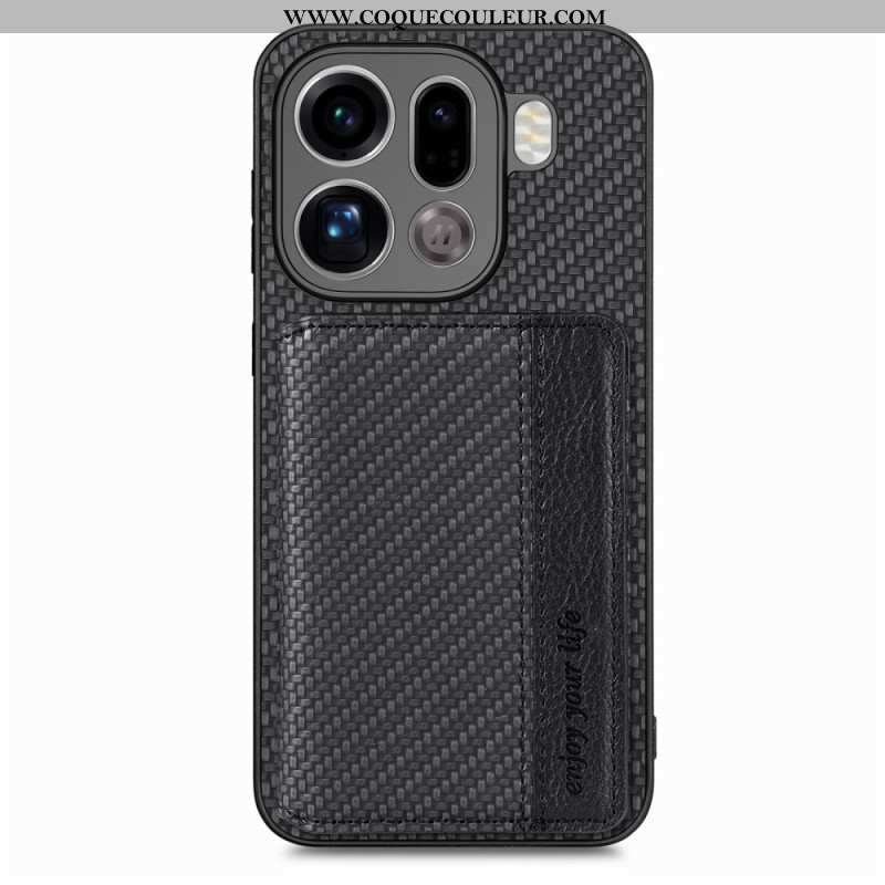 Coque Oppo Find X9 Pro 5G Porte-Cartes et Protection RFID