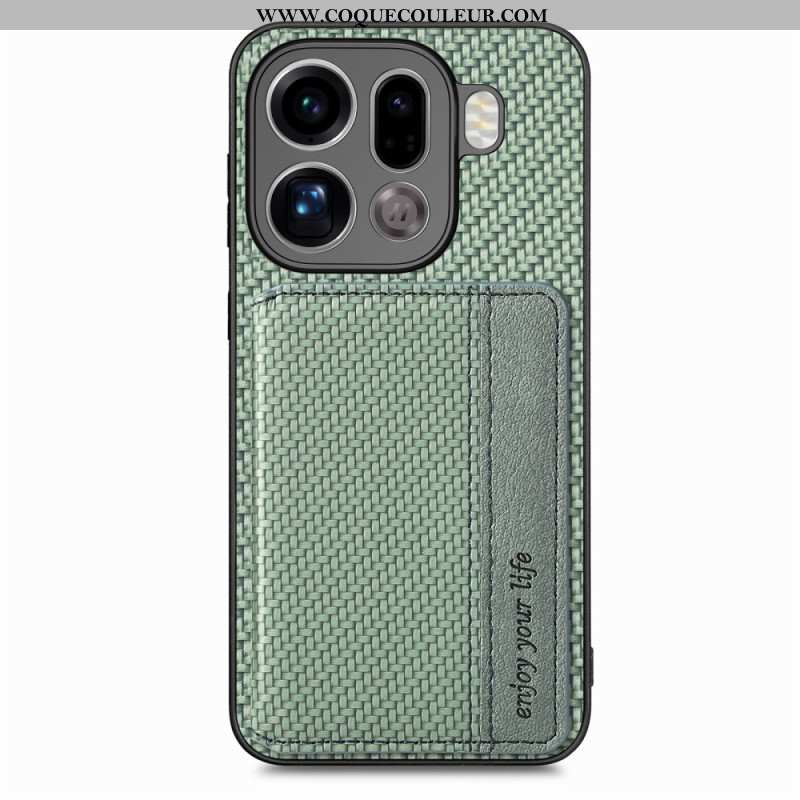 Coque Oppo Find X9 Pro 5G Porte-Cartes et Protection RFID