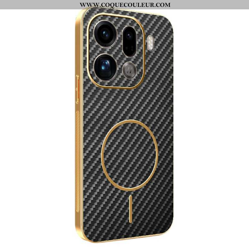 Coque Oppo Find X9 Pro 5G Texture Fibre de Carbone